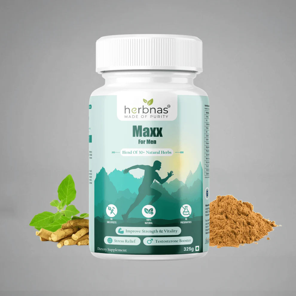Maxx For Men Herbal Testosterone Booster & Energy Enhancer